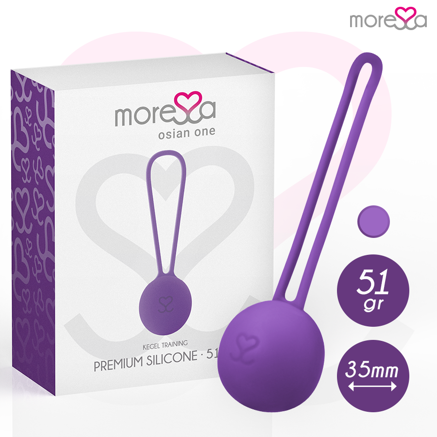Moressa-Osian One Vaginalball aus Silikon, Drehung · Sextoys (Bild 24)