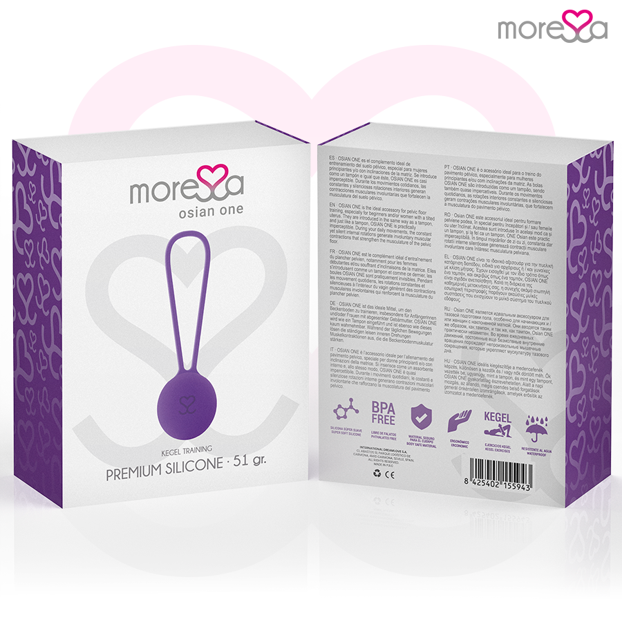 Moressa-Osian One Vaginalball aus Silikon, Drehung · Sextoys (Bild 19)