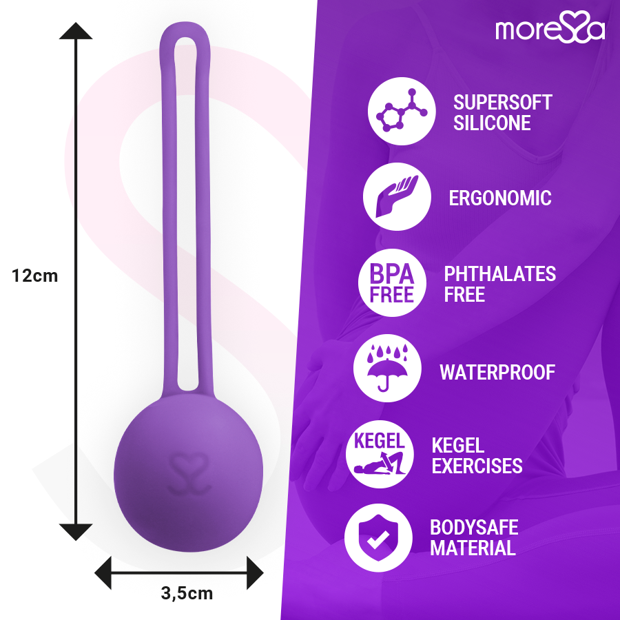 Moressa-Osian One Vaginalball aus Silikon, Drehung · Sextoys (Bild 21)