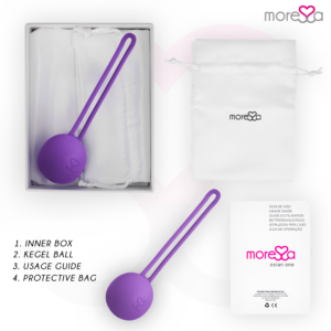 Moressa-Osian One Vaginalball aus Silikon, Drehung · Sextoys (Bild 22)