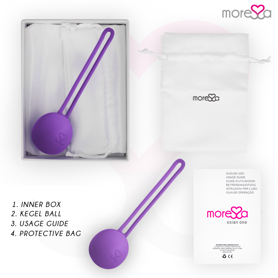 Moressa-Osian One Vaginalball aus Silikon, Drehung · Sextoys (Bild 22)