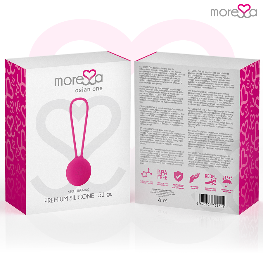 Moressa-Osian One Vaginalball aus Silikon, Drehung · Sextoys (Bild 3)