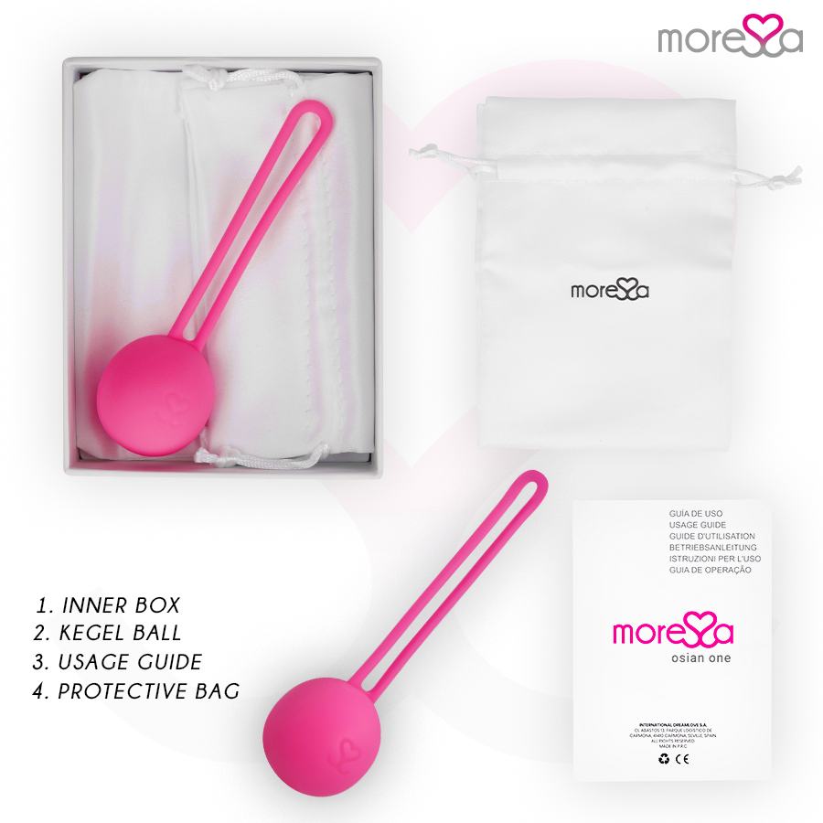 Moressa-Osian One Vaginalball aus Silikon, Drehung · Sextoys (Bild 7)