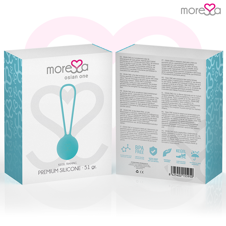 Moressa-Osian One Vaginalball aus Silikon, Drehung · Sextoys (Bild 10)