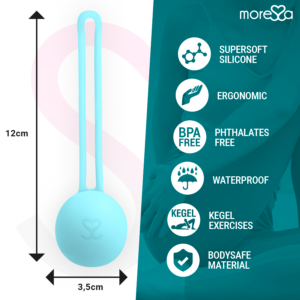 Moressa-Osian One Vaginalball aus Silikon, Drehung · Sextoys (Bild 11)