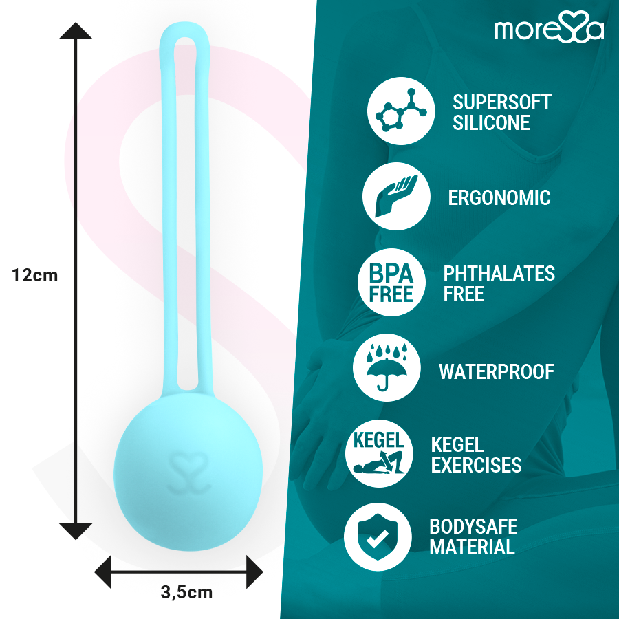 Moressa-Osian One Vaginalball aus Silikon, Drehung · Sextoys (Bild 11)