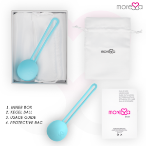 Moressa-Osian One Vaginalball aus Silikon, Drehung · Sextoys (Bild 13)