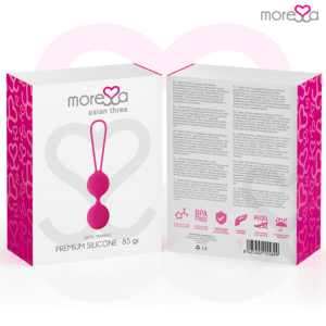 Moressa-Osian Three Liebeskugeln Silikon, Drehung, Stille · Sextoys (Bild 8)
