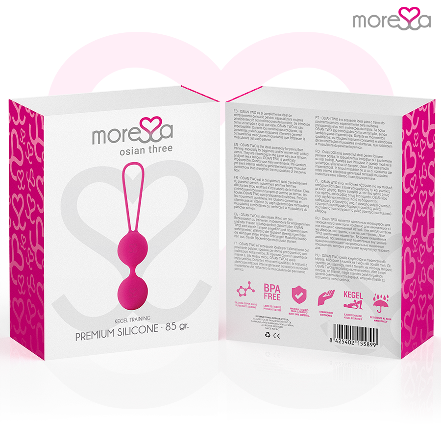 Moressa-Osian Three Liebeskugeln Silikon, Drehung, Stille · Sextoys (Bild 8)