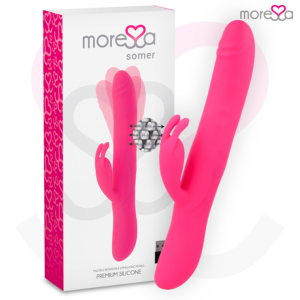 Moressa-Somer Premium-Vibrator mit Mehrfachrotation, Stimulator