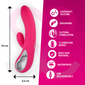 Moressa-Troy Premium in Silikon Medical Wiederaufladbar-12 Geschwindigkeiten · Vibratoren (Bild 4)