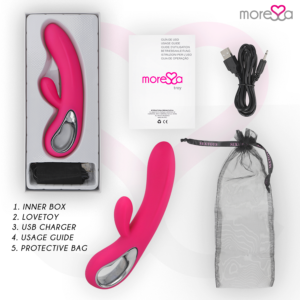 Moressa-Troy Premium in Silikon Medical Wiederaufladbar-12 Geschwindigkeiten · Vibratoren (Bild 6)