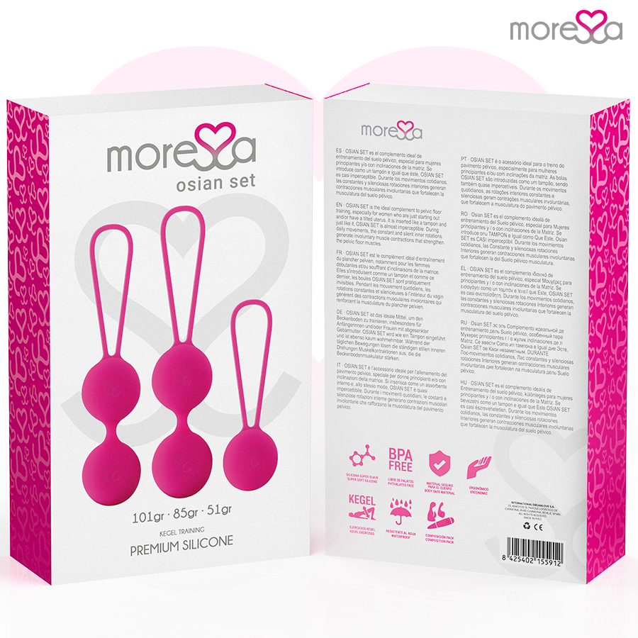 Moressa-Osian Premium Set in Silikon Rosa (osian One – 51 G · Sextoys (Bild 3)
