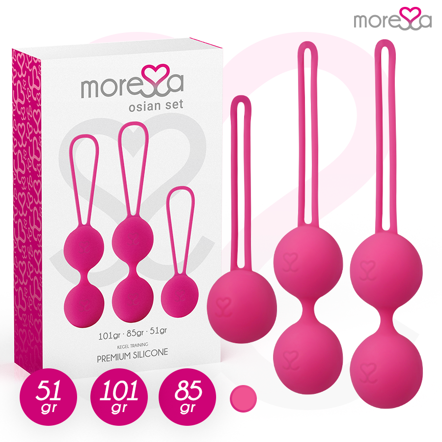 Moressa-Osian Premium Set in Silikon Rosa (osian One – 51 G · Sextoys (Bild 8)