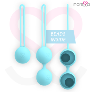 Moressa-Osian Set Liebeskugeln aus Silikon, Drehung · Sextoys (Bild 9)