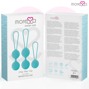 Moressa-Osian Set Liebeskugeln aus Silikon, Drehung · Sextoys (Bild 15)