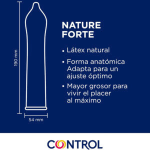 Control Condoms-Nature Forte Preservative 144 Einheiten · Kondome (Bild 2)
