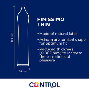 Control Condoms-Adaptiert Senso Finissimo 144 Stk. Kondome · Kondome (Bild 2)
