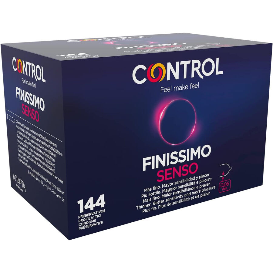 Control Condoms-Adaptiert Senso Finissimo 144 Stk. Kondome · Kondome