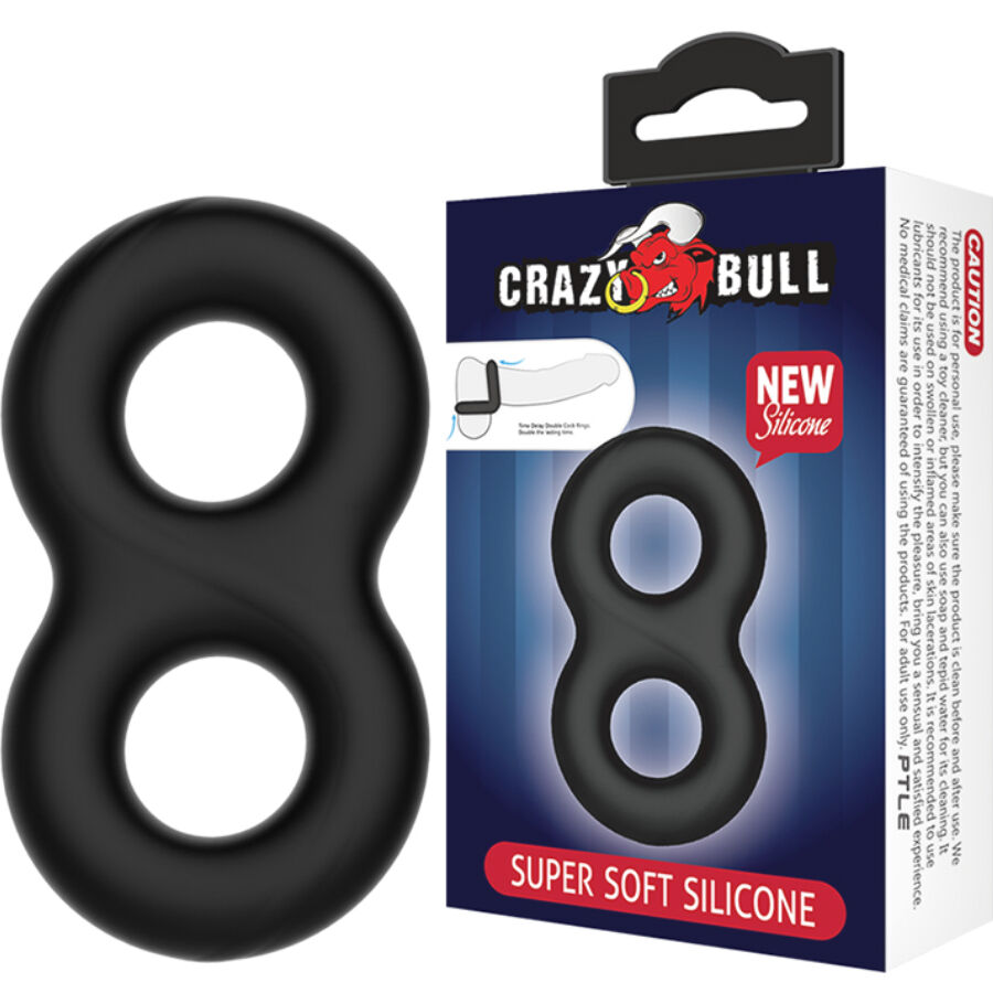 Crazy Bull-Doppelring Infinity Silikon-Waterproof · Sextoys (Bild 6)