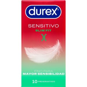 Durex Condoms-Sensitive Slim Fit 10 Stk.-Latex · Kondome