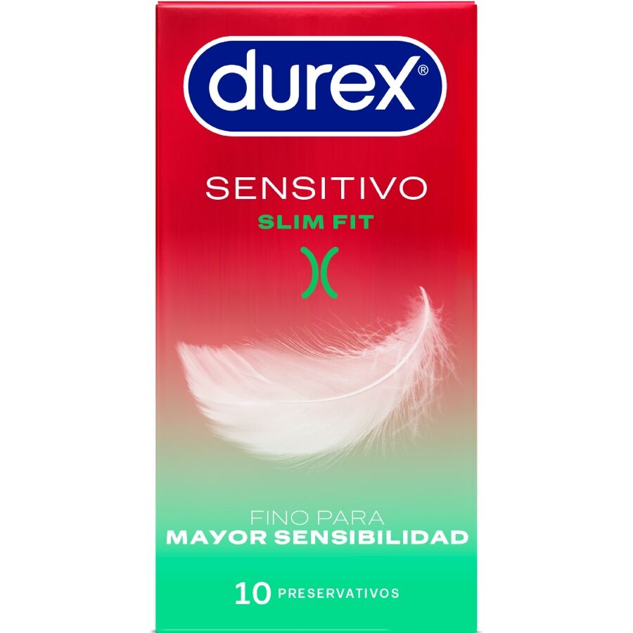Durex Condoms-Sensitive Slim Fit 10 Stk.-Latex · Kondome