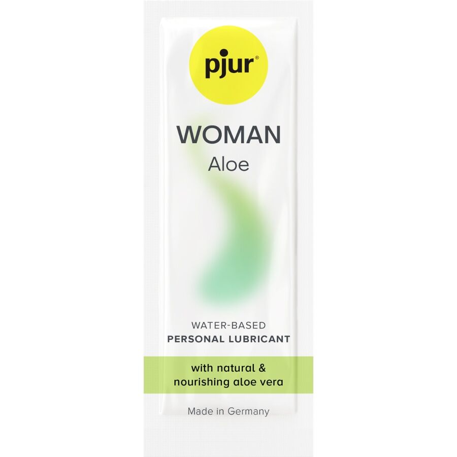 Pjur-Woman Aloe Gleitgel auf Wasserbasis 2 ml · Kosmetika & Aphrodisiaka
