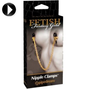 Fetish Fantasy Gold-Brustwarzenhalter · Vibratoren (Bild 4)