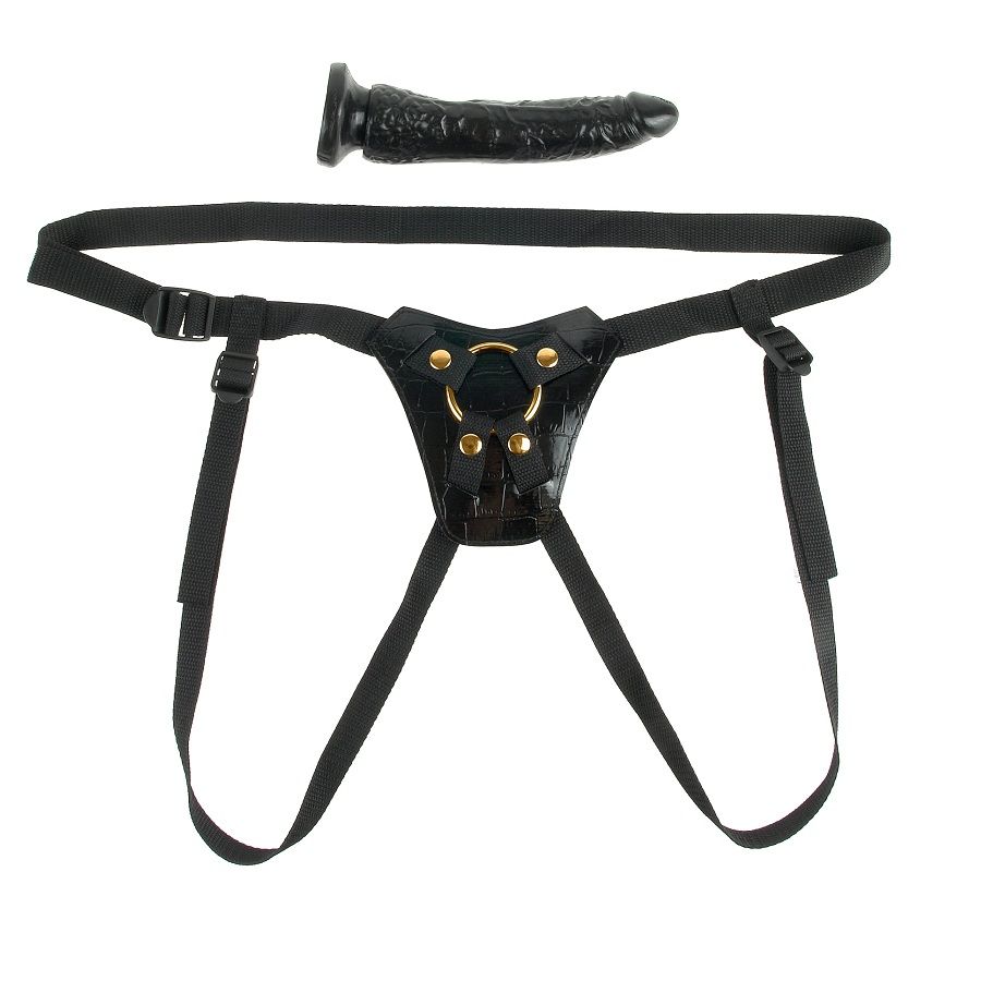 Fetish Fantasy Gold-Designer Strap-on-Saugnapf · Vibratoren (Bild 9)