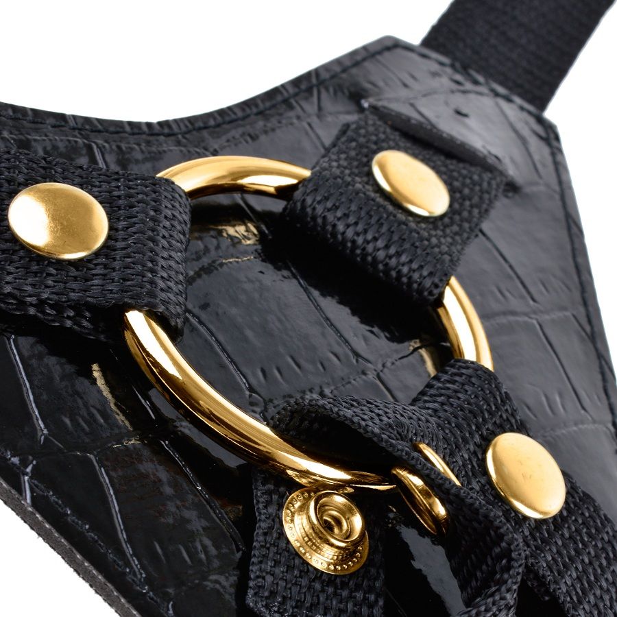 Fetish Fantasy Gold-Designer Strap-on-Saugnapf · Vibratoren (Bild 2)