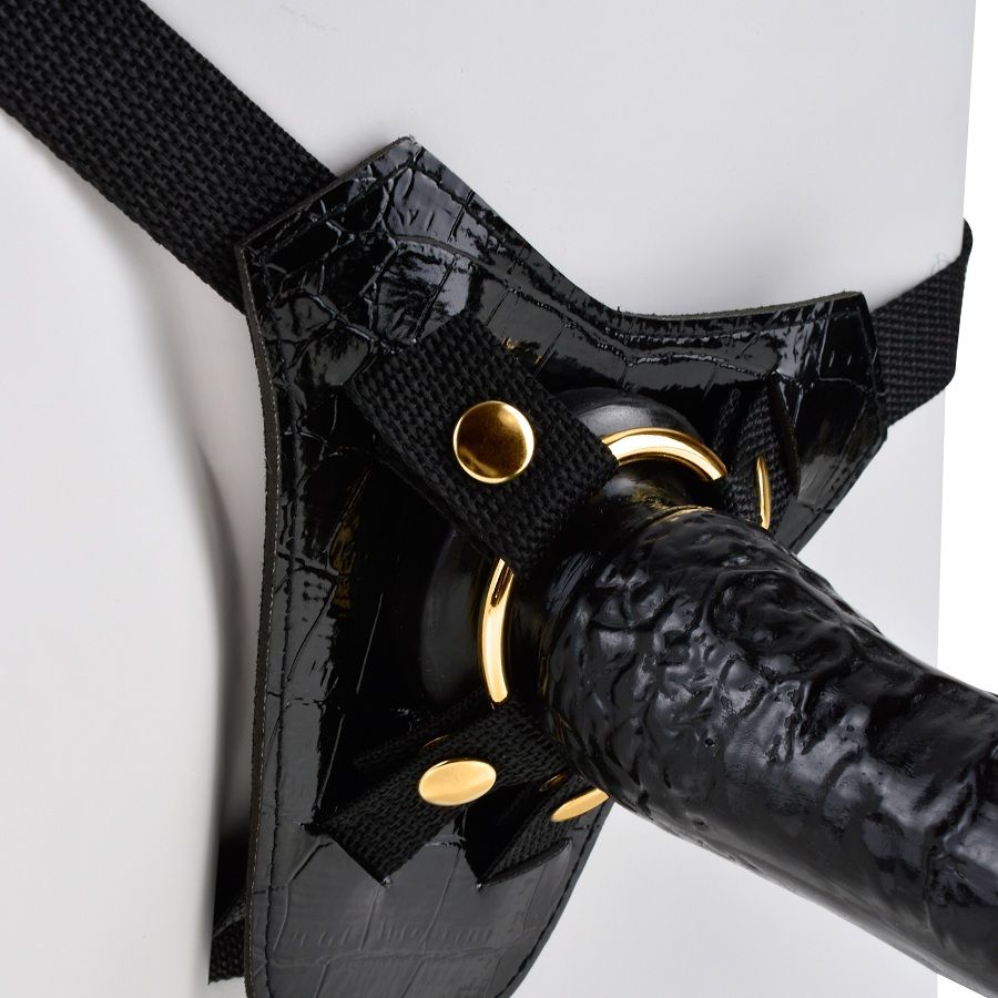 Fetish Fantasy Gold-Designer Strap-on-Saugnapf · Vibratoren (Bild 5)