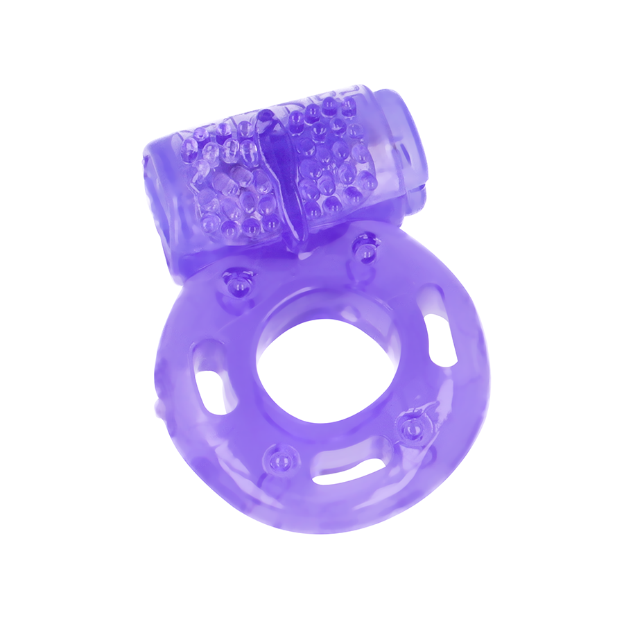 Diablo Picante-Vibrierende Ring für Penis Lila · Sextoys