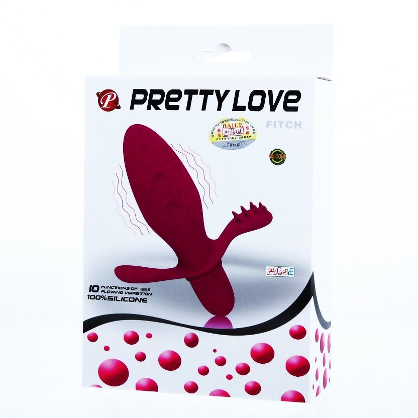 Anal Toys-Flirt Fitch Vibrator-Silikon, 10 Geschwindigkeiten, Stille · Vibratoren (Bild 2)