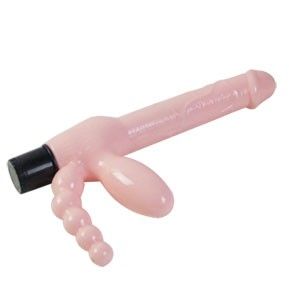 Baile-Harness Tpr ohne Schulterriemen mit Vibration und Analstimulation 25.4 Cm · Vibratoren (Bild 3)