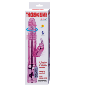 Baile Rotations-Kaninchen Taste Rosa Rampante Rotator-10 Geschwindigkeiten · Vibratoren (Bild 2)