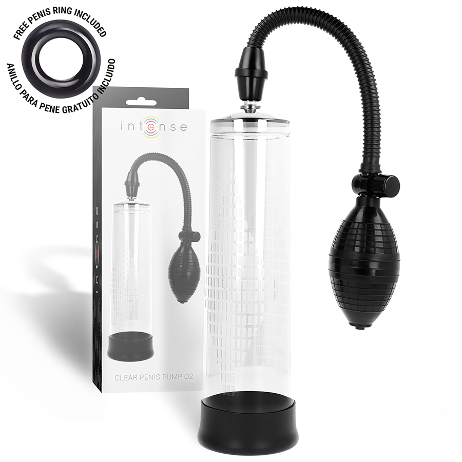 Intense For Him-Penispumpe 02 mit Manometer
