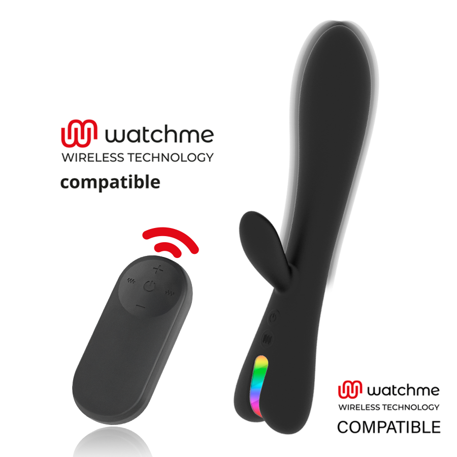 Brilly Glam-Erik Vibrator + Watchme Remote Control-Silikon, 10 · Vibratoren