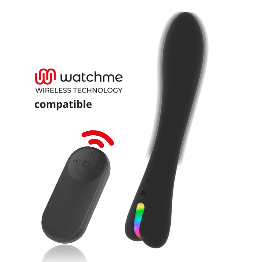 Brilly Glam-Ryan Vibrator + Watchme Fernbedienung-Silikon, 10 Stufen