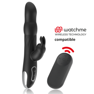 Brilly Glam-Moebius Rabbit Vibrator & Rotator + Watchme Remote · Vibratoren