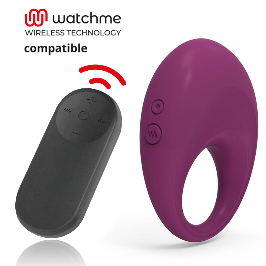 Coverme-Dylan Wiederaufladbarer Ring + Watchme Fernbedienung-Silikon