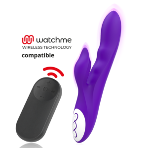 Galatea-Galo Vibrator Lila + Fernbedienung Watchme-Silikon, 10 Stufen