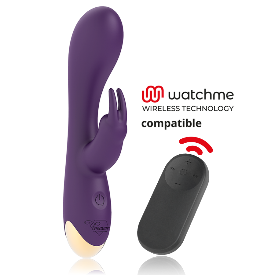 Treasure-Laurence Rabbit Vibrator + Watchme Remote