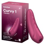 Satisfyer-Curvy 2+ Stimulator Air Pulse mit Anwendung · Vibratoren