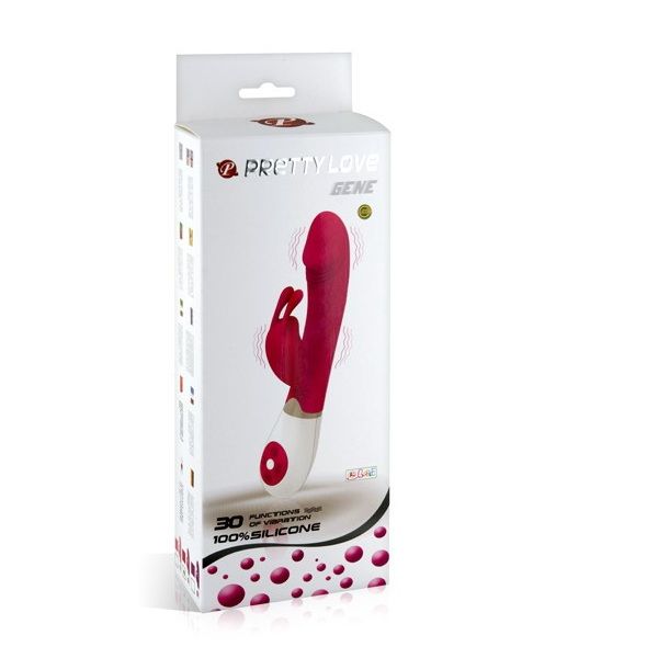High Tech-Vibrator Flirt mit Rabbit Gene-Silikon, 12 Geschwindigkeiten · Vibratoren (Bild 9)