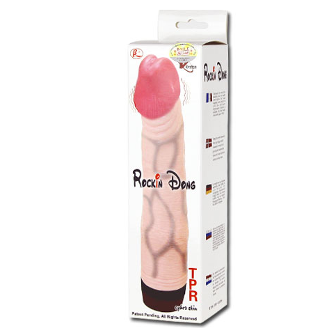 Baile Vibrators-Rockin Dong Penis Cyber Skin I-TPR, Wasserdicht · Vibratoren (Bild 2)