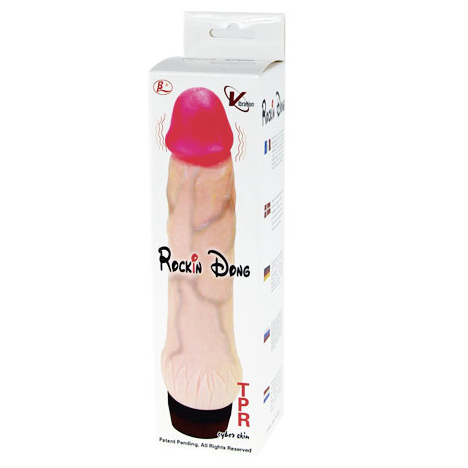 Baile Vibrators-Rockin Dong Penis Cyber Skin Iii-TPR, Wasserdicht · Vibratoren (Bild 2)