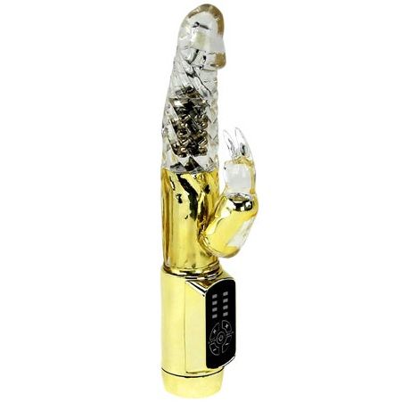 Baile Rotations-Us Rabbit Gold Prince-Silikon, 12 Geschwindigkeiten · Vibratoren (Bild 2)