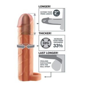 Fantasy X-Trains-Perfect 2 Verlängerung mit Gurt · Sextoys (Bild 4)
