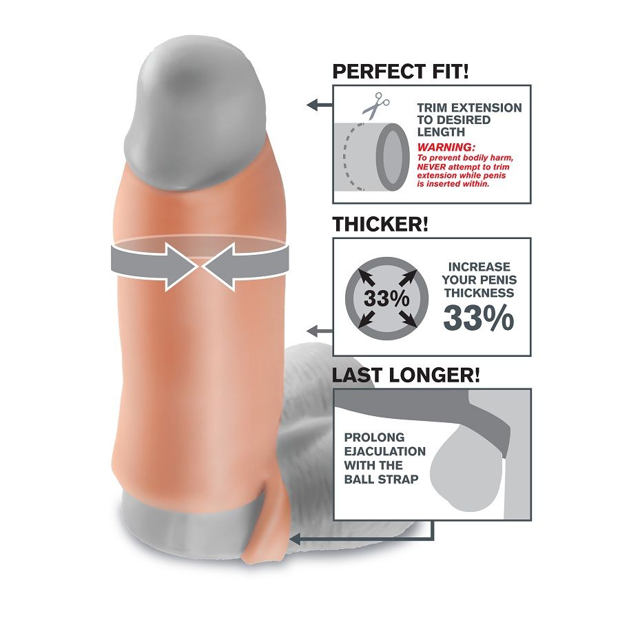Fantasy X-Spannungen-Extender Real Feel Xl · Sextoys (Bild 3)