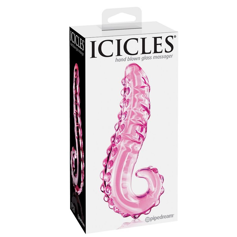 Icicles-N. 24 Massagestab aus Glas